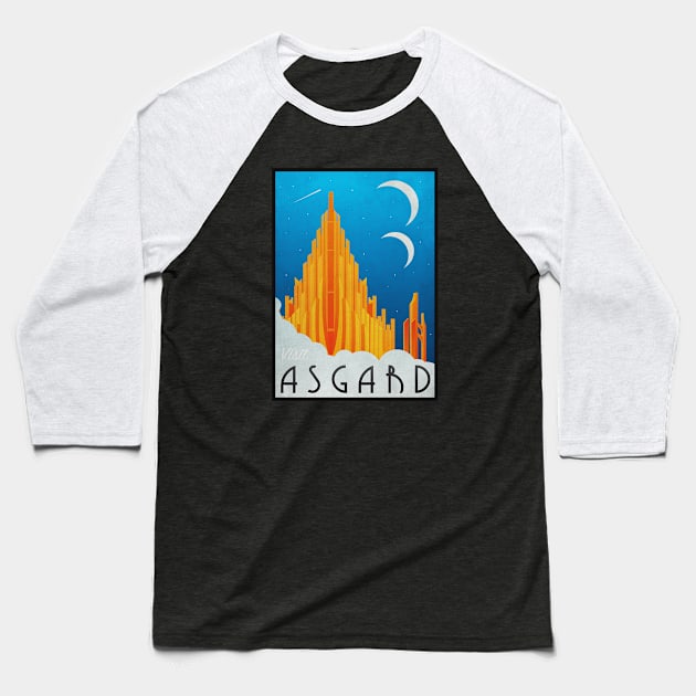 Visit Asgard Baseball T-Shirt by Woah_Jonny